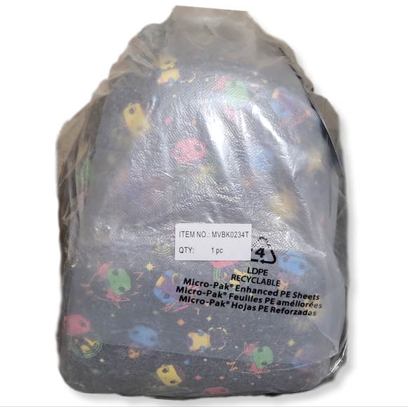 Funko Marvel Woman Neon Print 11.5" Mini Backpack - Picture 4 of 5